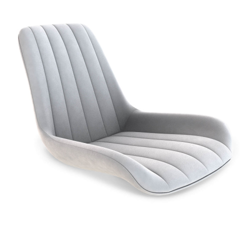 Стул полубарный Серое облако,черный муар,54х58х100,8см. фото в интернет-магазине BestWood