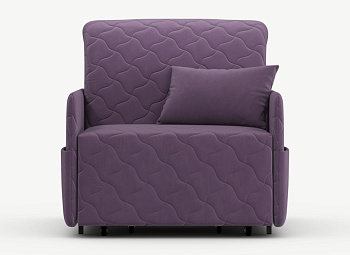 Кресло-кровать,Фиолетовый Велюр