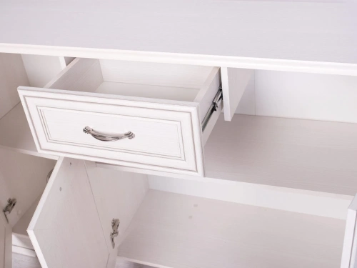 Тумба 3D1S 139х37х90,1/Вудлайн кремовый фото в интернет-магазине BestWood