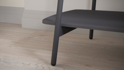 Тумба под ТВ 120х45х60/ Графит/Дуб Сонома фото в интернет-магазине BestWood