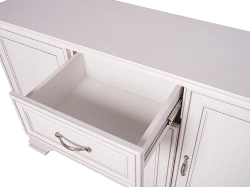 Тумба 3D1S 139х37х90,1/Вудлайн кремовый фото в интернет-магазине BestWood