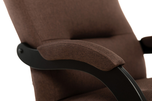 Кресло-качалка Дэми 63,4х87х92 Венге/Коричневый фото в интернет-магазине BestWood