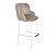 Стул барный 51х58х111/Латте/Белый Муар