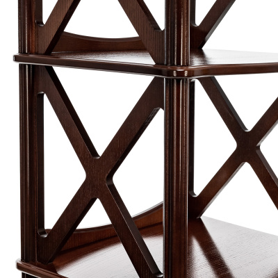 Этажерка 50х40,5х162,5/Орех фото в интернет-магазине BestWood