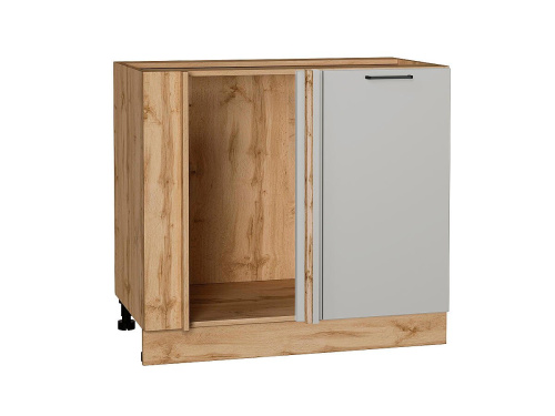 Кухонный гарнитур Флэт-04  100/250х60х234/Light Grey In 2S фото в интернет-магазине BestWood