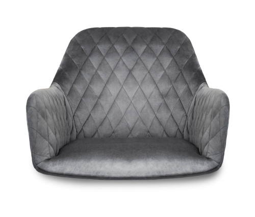 Стул полубарный 58х61х105,5/Угольно-Серый/Черный Муар фото в интернет-магазине BestWood