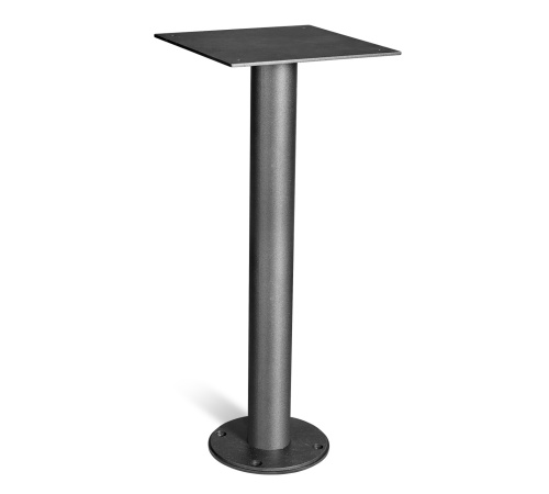 Стол барный 83,5х83,5х75,5/Черный Муар/Белый фото в интернет-магазине BestWood