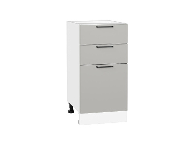 Кухонный гарнитур Флэт-02  170/240х60х234/Light Grey In 2S фото в интернет-магазине BestWood