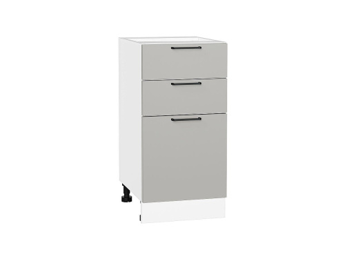 Кухонный гарнитур Флэт-02  170/240х60х234/Light Grey In 2S фото в интернет-магазине BestWood