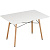 Стол обеденный Имис 120х80х75/Белый/Белый