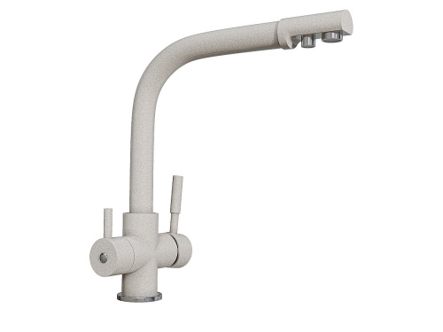 Смеситель для кухни 312/237 2Р /Бежевый фото в интернет-магазине BestWood