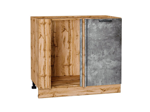 Кухонный гарнитур Флэт-04  100/250х60х234/White In 2S/Temple Stone 2S фото в интернет-магазине BestWood