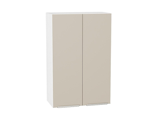 Кухонный гарнитур Фьюжн-01  230х60х234/Cream Silk/Silky White фото в интернет-магазине BestWood