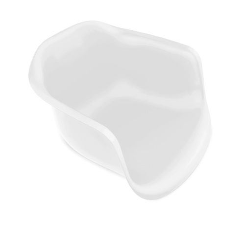 Стул полубарный 61,5х54,5х96,7/Белый/Прозрачный Лак/Черный Муар фото в интернет-магазине BestWood