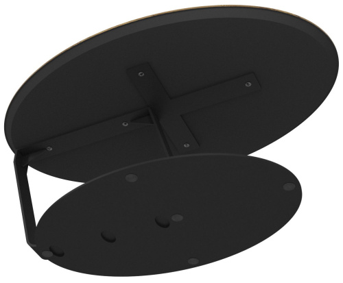 Стол журнальный Орех светлый , черный муар,93х57,2х39,2см. фото в интернет-магазине BestWood