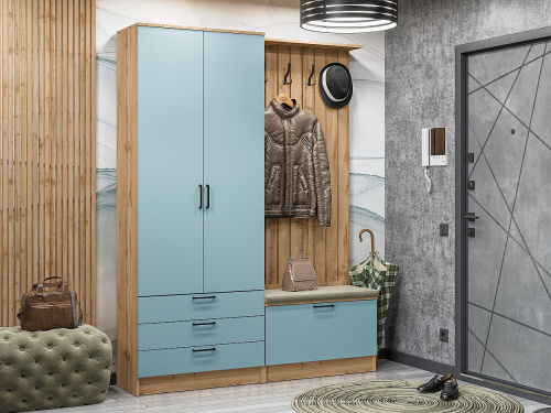 Стиль-03 160х38х211/Grey-green фото в интернет-магазине BestWood
