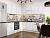 Кухонный гарнитур Дублин-02 220/240х60х214/Special White
