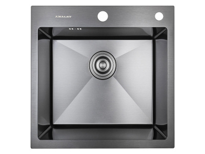 Мойка врезная 1Ч 48х48х20 /Графит фото в интернет-магазине BestWood