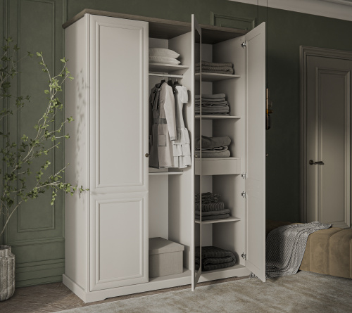 Шкаф 3DG Z 163,8х60,9х230,5 Персидский жемчуг/Каньон фото в интернет-магазине BestWood