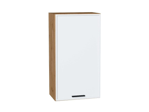 Кухонный гарнитур Фрейм-05  240х60х234/White Silk фото в интернет-магазине BestWood