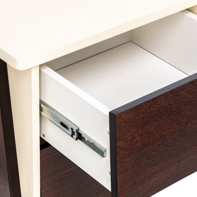 ТВ-тумба 150х45х62,1 Дуб шампань/Орех фото в интернет-магазине BestWood