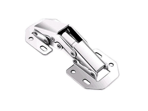 Петля поршневая быстрого монтажа (угол откр. 180°) /Хром фото в интернет-магазине BestWood