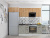 Кухонный гарнитур Флэт-01  260х60х214/Wotan Oak 2S/Temple Stone 2S фото в интернет-магазине BestWood