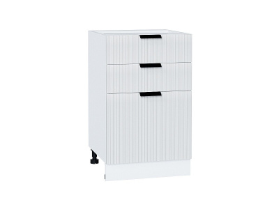 Кухонный гарнитур Евро Лайн-01  280х60х214/Белый/Агат фото в интернет-магазине BestWood