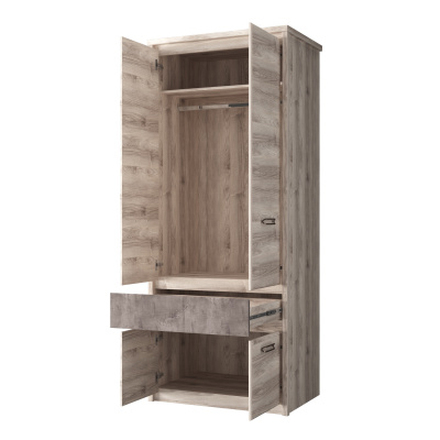 Шкаф 4DG1S 86,8х59х210 /Каштан найроби/Оникс фото в интернет-магазине BestWood