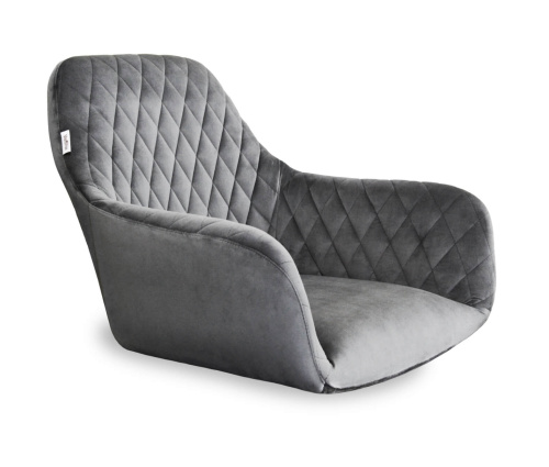 Стул полубарный 58х61х105,5/Угольно-Серый/Черный Муар фото в интернет-магазине BestWood