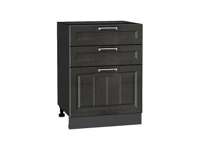 Кухонный гарнитур Прага-03 Белое дерево 160/280х60х214/Белое дерево/Венге Премиум фото в интернет-магазине BestWood