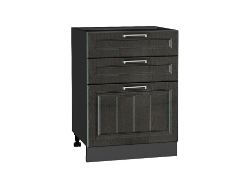 Кухонный гарнитур Прага-03 Белое дерево 160/280х60х214/Белое дерево/Венге Премиум фото в интернет-магазине BestWood