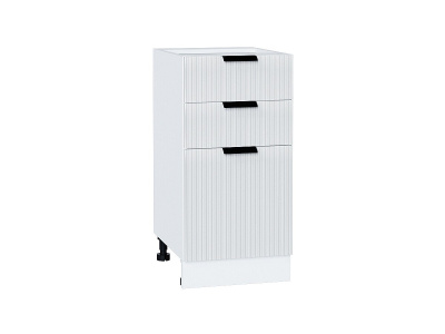 Кухонный гарнитур Евро Лайн-07  200/300х60х234/Антрацит/Белый фото в интернет-магазине BestWood