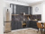 Кухонный гарнитур Сканди-04  265/159х60х234/Graphite Softwood фото в интернет-магазине BestWood