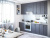 Кухонный гарнитур Сканди-03  260х60х234/Graphite Softwood фото в интернет-магазине BestWood