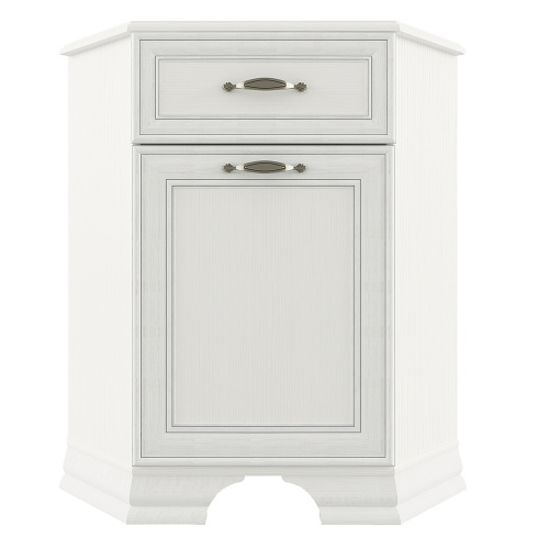 Тумба 1D1SU 58,3х58,3х90,1/Вудлайн кремовый фото в интернет-магазине BestWood