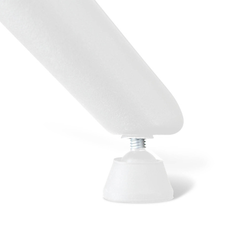 Обеденная группа 83х83х75 Белый/Хром Лак фото в интернет-магазине BestWood