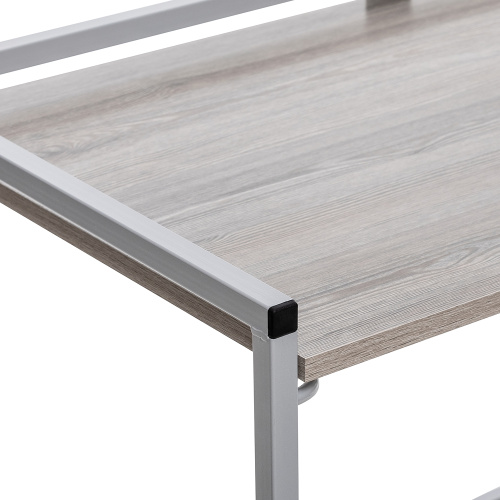 Стол раскладной 100х50,5х79,5 Атлас светлый/Серый фото в интернет-магазине BestWood