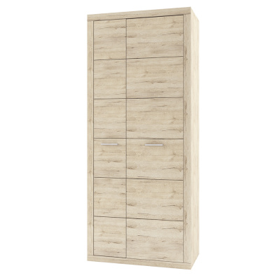 Шкаф 2D 92,1х46,6х217,3/Дуб Санремо фото в интернет-магазине BestWood