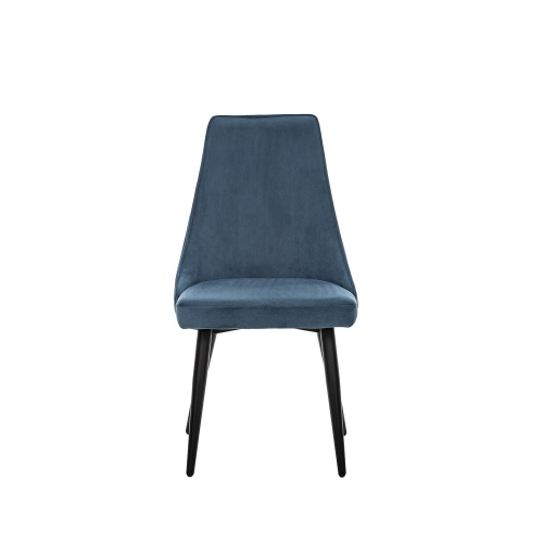 Стул Эби 49х58х93,5 Чёрный/Морская волна фото в интернет-магазине BestWood