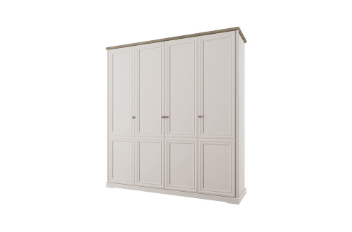 Шкаф 4DG 215,4х60,9х230,5 Персидский жемчуг/Каньон фото в интернет-магазине BestWood