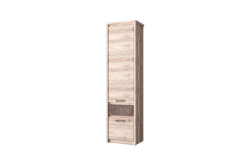 Шкаф 2D1S 56,2х40х210 /Каштан найроби/Оникс фото в интернет-магазине BestWood