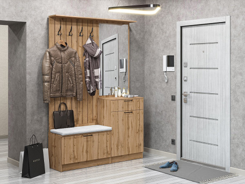 Стиль-02 140х38х209/Wotan Oak фото в интернет-магазине BestWood