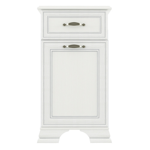Тумба 1D1S 49х37х90,1/Вудлайн кремовый фото в интернет-магазине BestWood