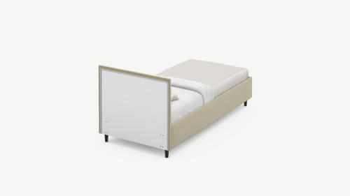 Кровать с ПМ 99х210х91/Кремовый фото в интернет-магазине BestWood