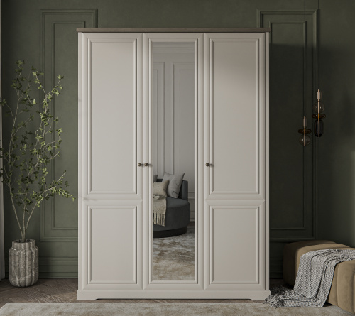 Шкаф 3DG Z 163,8х60,9х230,5 Персидский жемчуг/Каньон фото в интернет-магазине BestWood