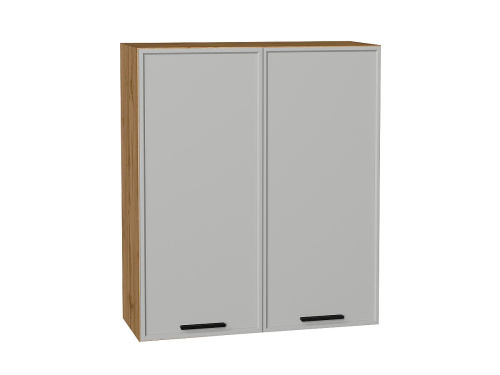 Кухонный гарнитур Фрейм-02  220х60х234/Grey Silk фото в интернет-магазине BestWood