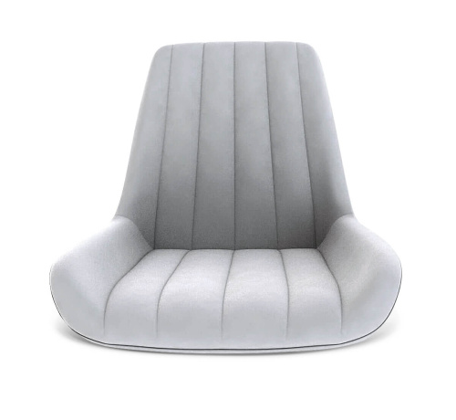 Стул полубарный 54х58х102,2/Серое Облако/Прозрачный Лак/Черный Муар фото в интернет-магазине BestWood