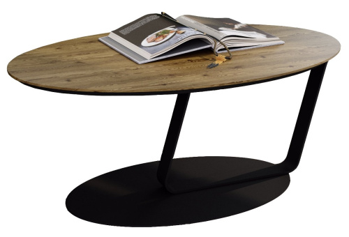 Стол журнальный Орех светлый , черный муар,93х57,2х39,2см. фото в интернет-магазине BestWood
