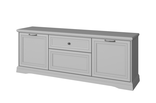 Тумба TV 3D1S 180,4х40,3х66,4/Серый фото в интернет-магазине BestWood